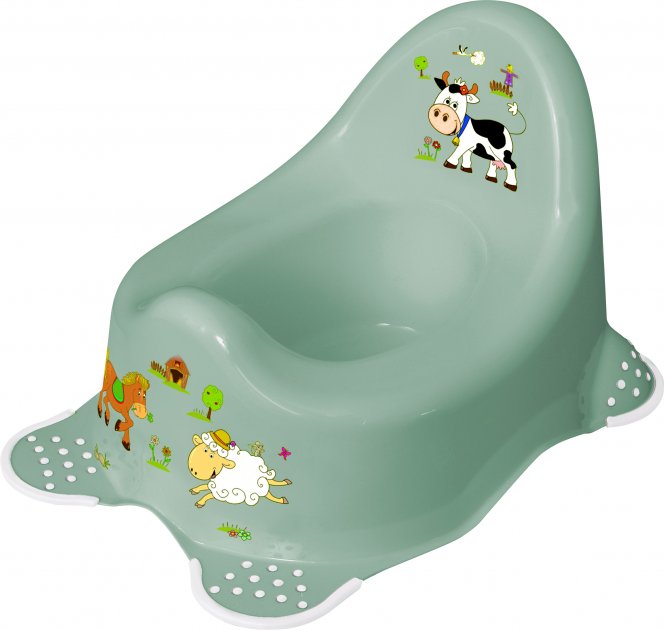 Plaspotje Funny Farm nordic green