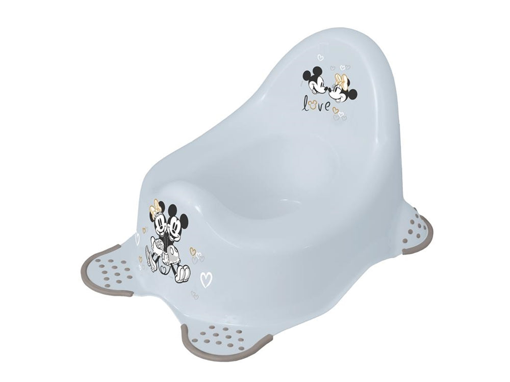 Plaspotje Mickey Mouse licht blauw
