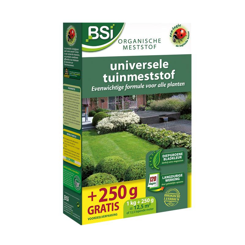 Bio universele tuinmeststof 1,25kg = 12,5m²