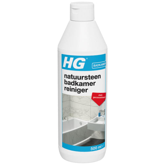 Natuursteen badkamerreiniger 500ml Dé veilige badkamerreiniger voor natuursteen