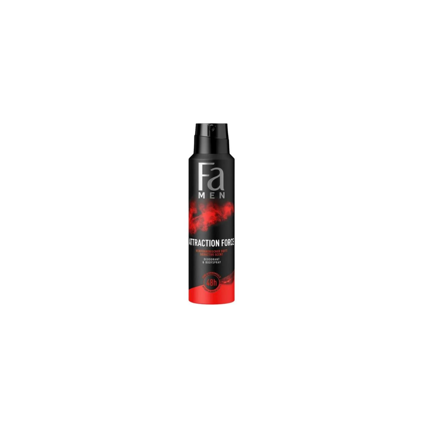 Fa Deo Spray 150ml Men Attraction Force