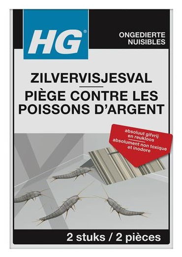 HGX zilvervisjesval doosje a 2 stuks