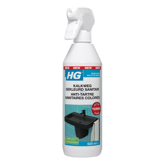Kalkweg gekleurd sanitair 500ml Dé kalkverwijderaar voor gekleurd sanitair