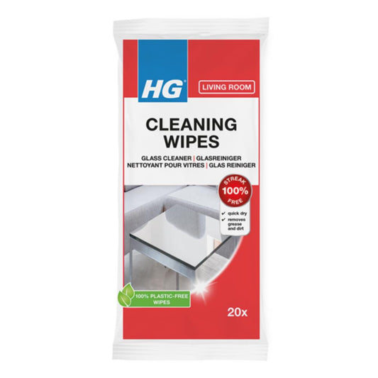 Glasreiniger Dé glasdoekjes om snel glas en spiegels schoon te maken doekjes pak a 20 stuks