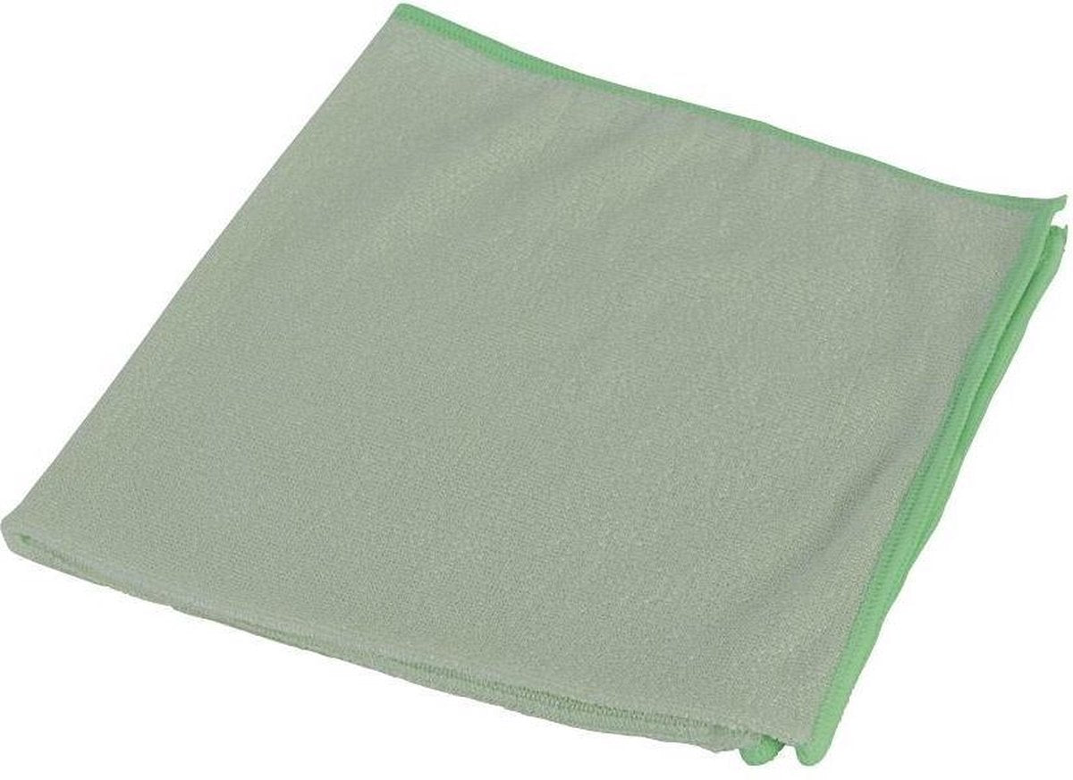 Microvezeldoeken 38x38cm groen set a 10 stuks