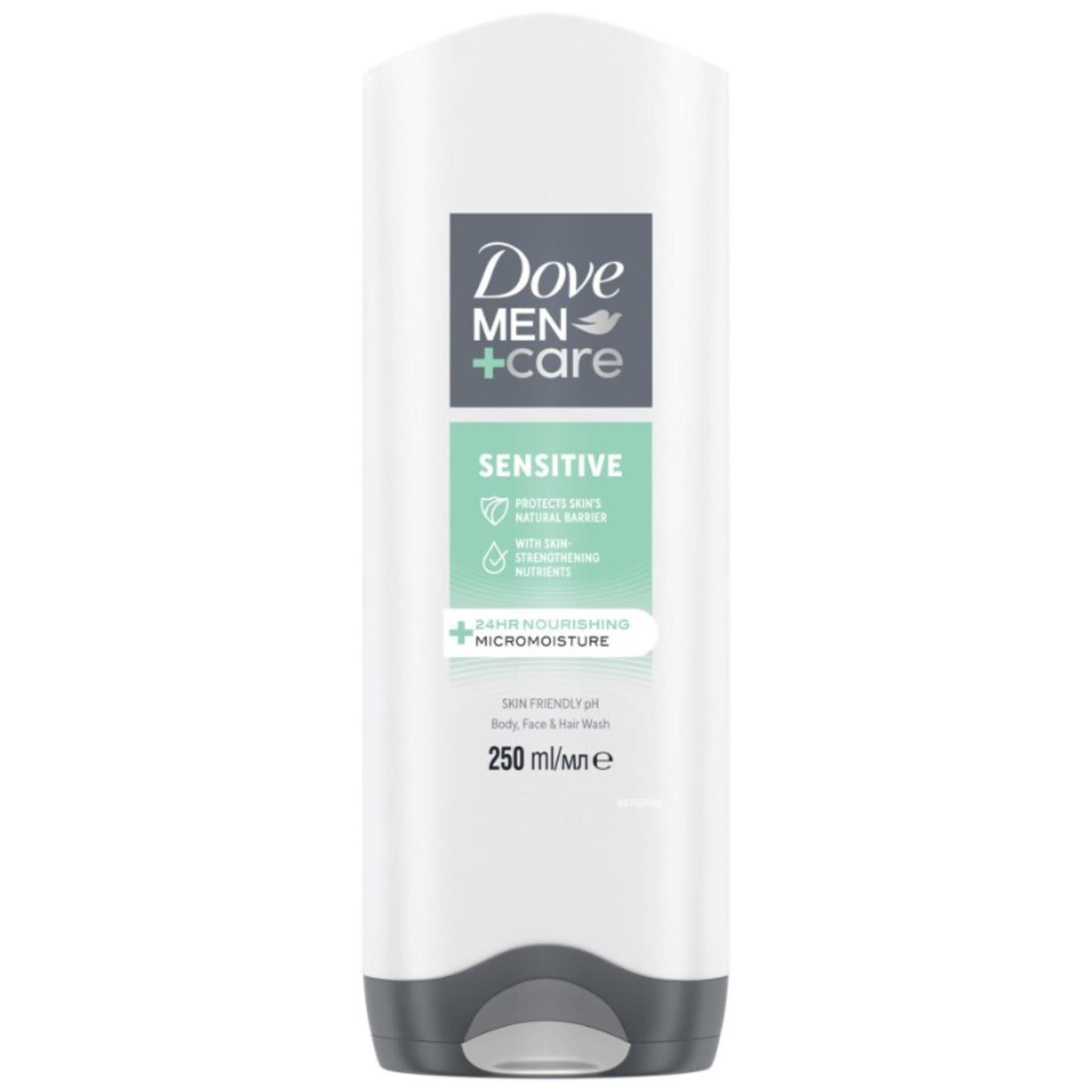 Douche Men sensitive 3-in-1 250ml
