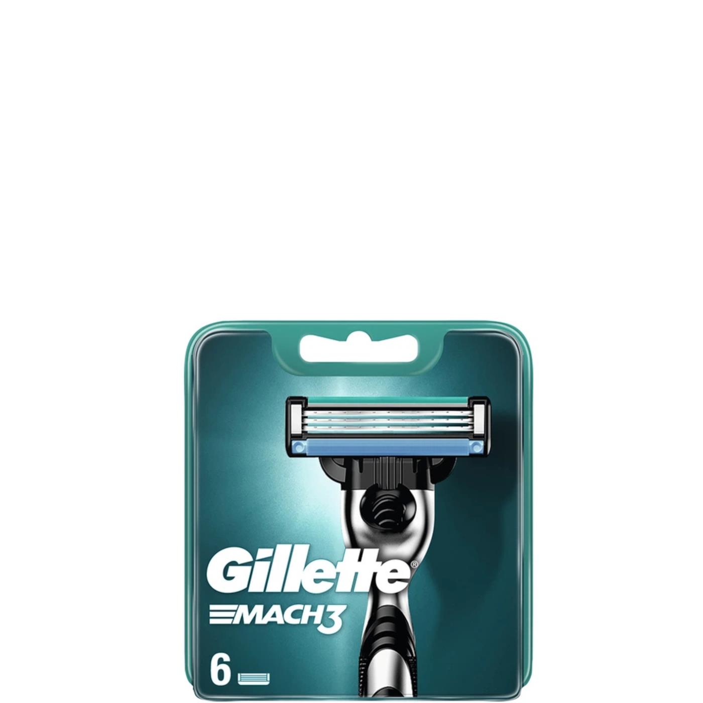 Gillette Mach3 scheermesjes 6-pack