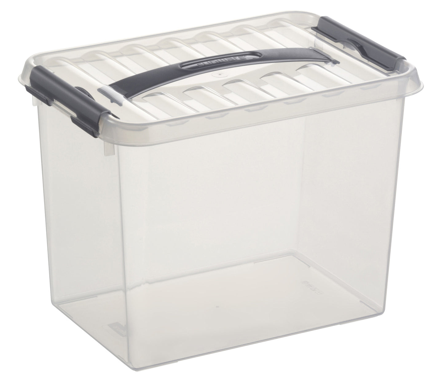 Q-line opbergbox medium 9 liter transparant 30,7x20x22,3cm