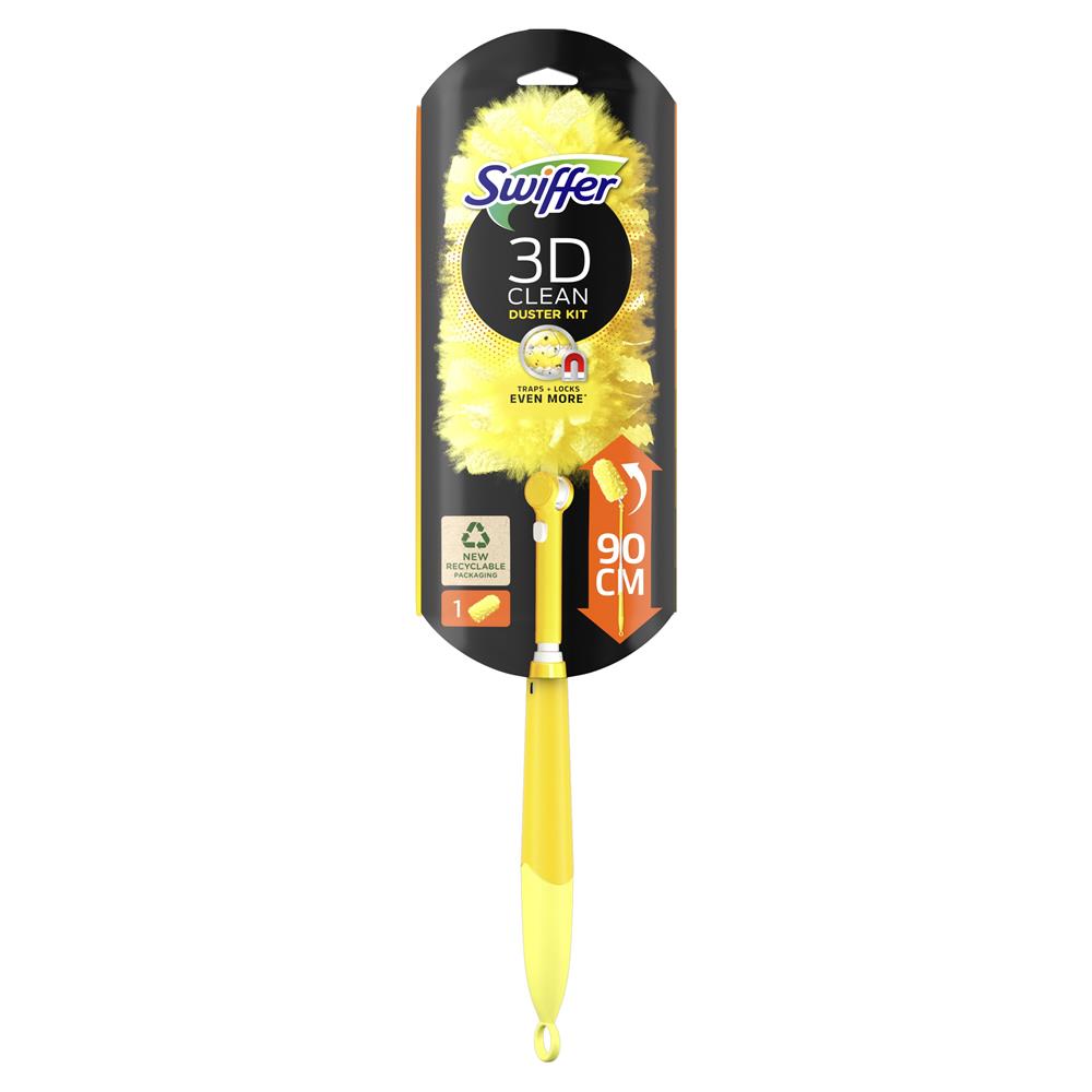 Duster XXL kit op kaart, 1 uitschuifbaar handvat met 1 navulling