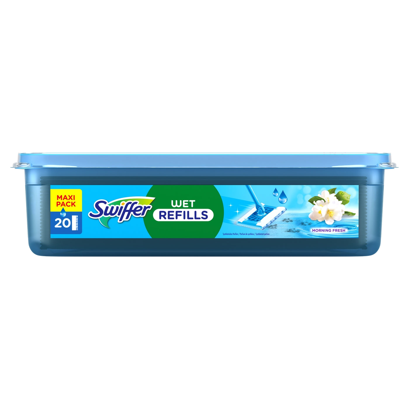 WET Morning Fresh Vochtige vloerdoekjes 20 stuks