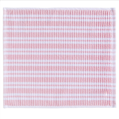 Vaatdoek Stripe pastel roze 30x30cm pak a 4 stuks