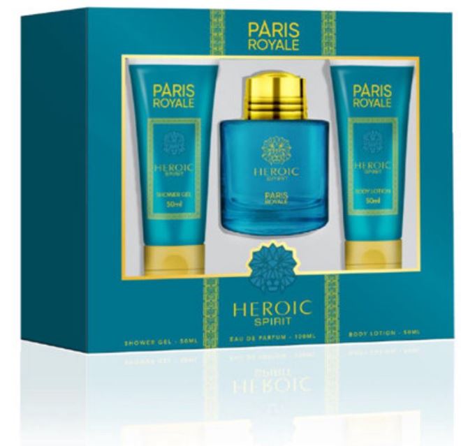 Z1 Giftset Man Paris Royale Heroic Spirit 3-delig