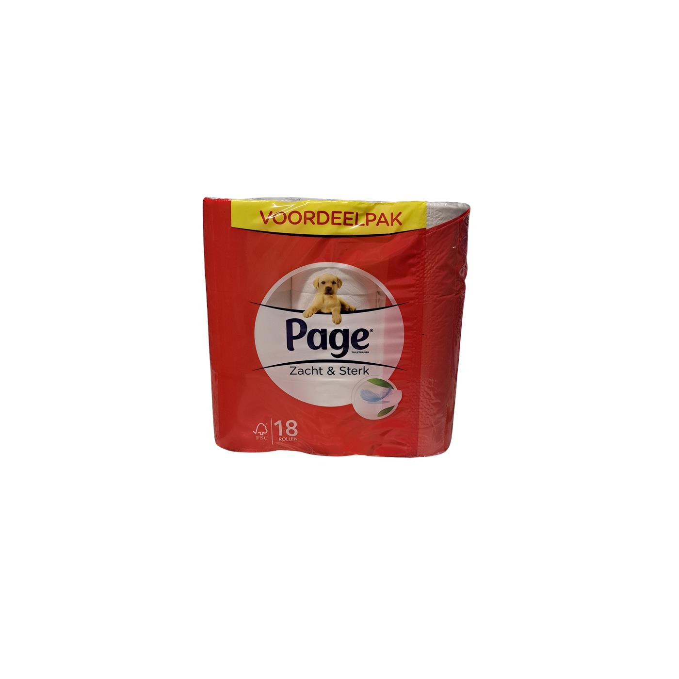 Page Toiletpapier Zacht en Sterk 8 rol