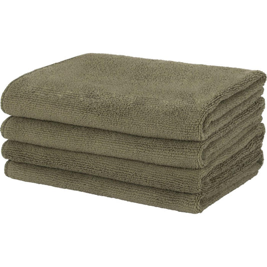 Microvezel doek olijf 40x40cm Pak a 12